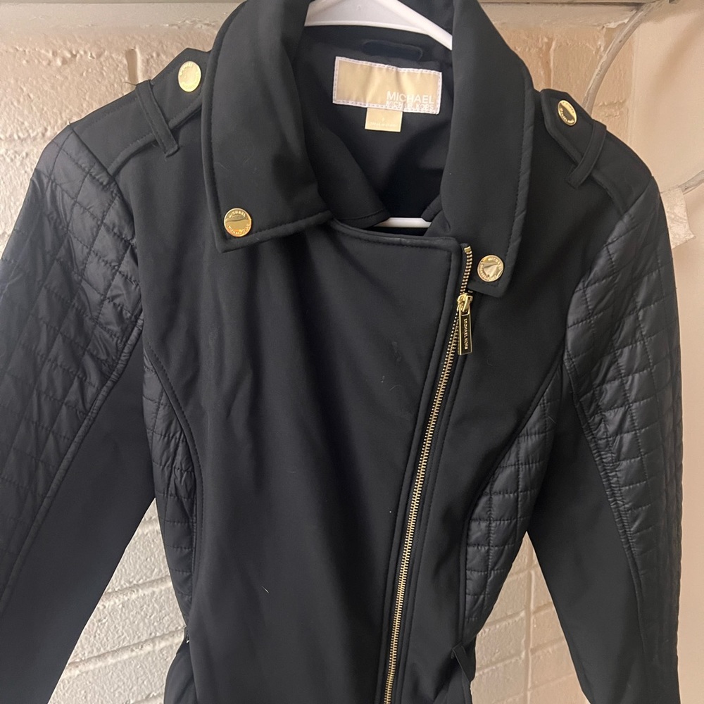 Michael kors women belted jacket
